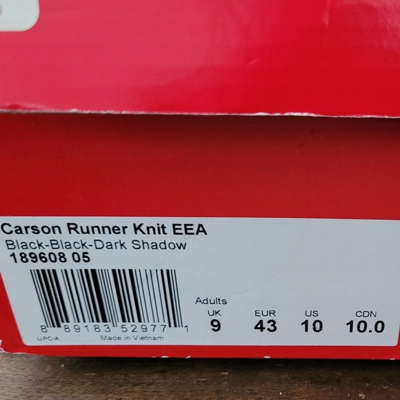 Puma Carson Runner Knit (Black)- Mens sz 10 US - Picture 3 of 7